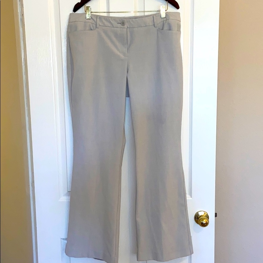 Cream work pants